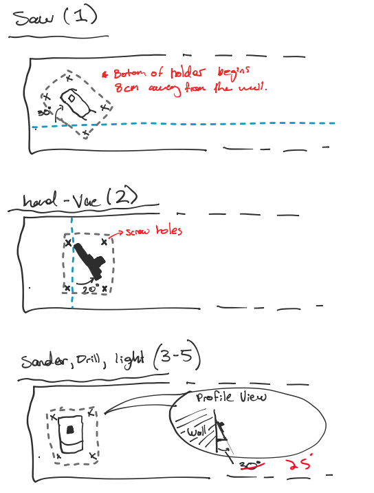 Quick hand-drafted plans Image cannot be displayed.